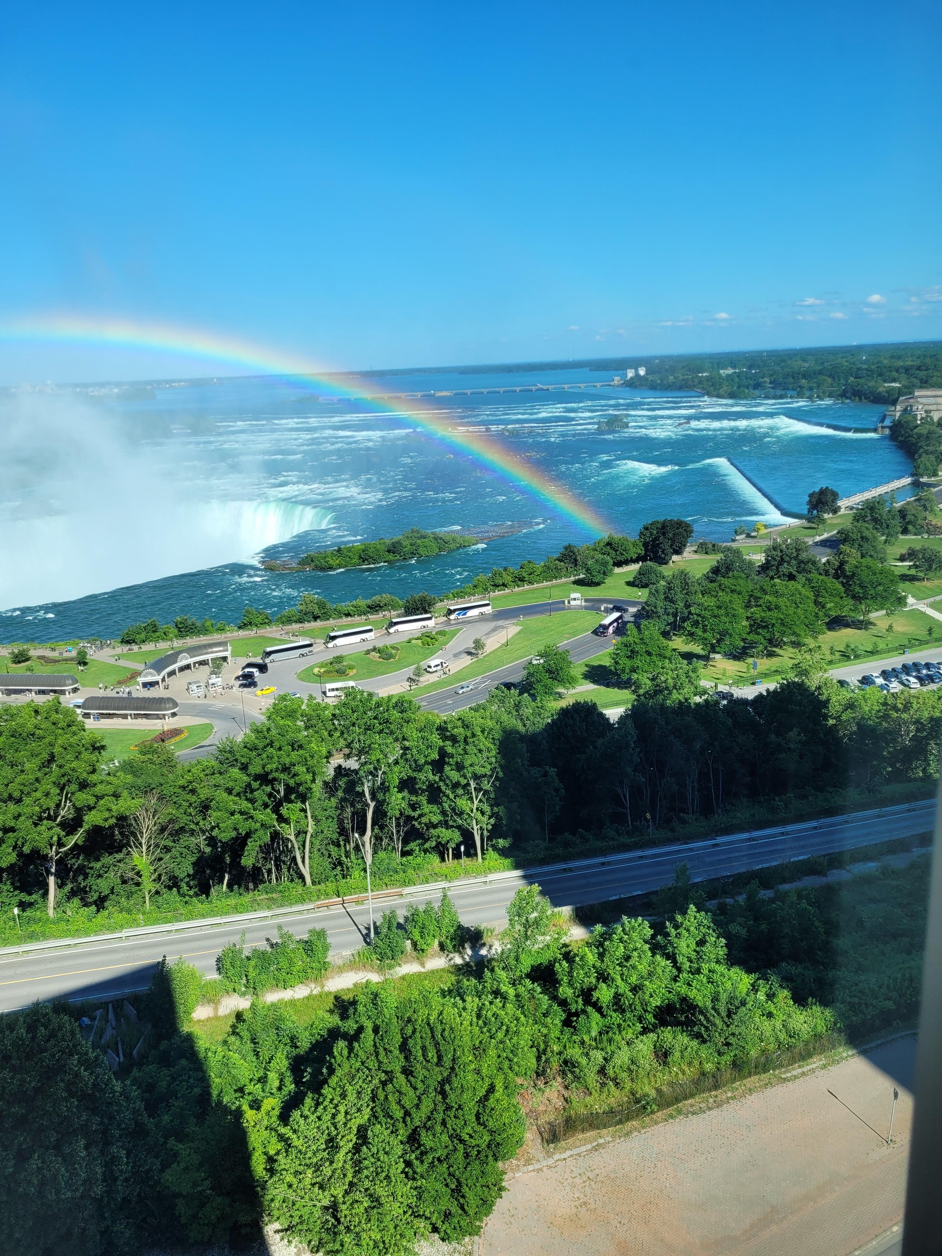 View from our room 