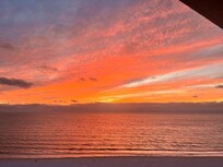 Sunset from the balcony