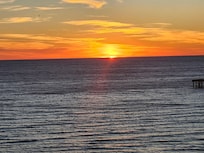 Sunset from the balcony