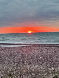 Sunset at the beach