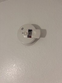 Fire alarm missing batteries
