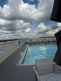 Rooftop pool