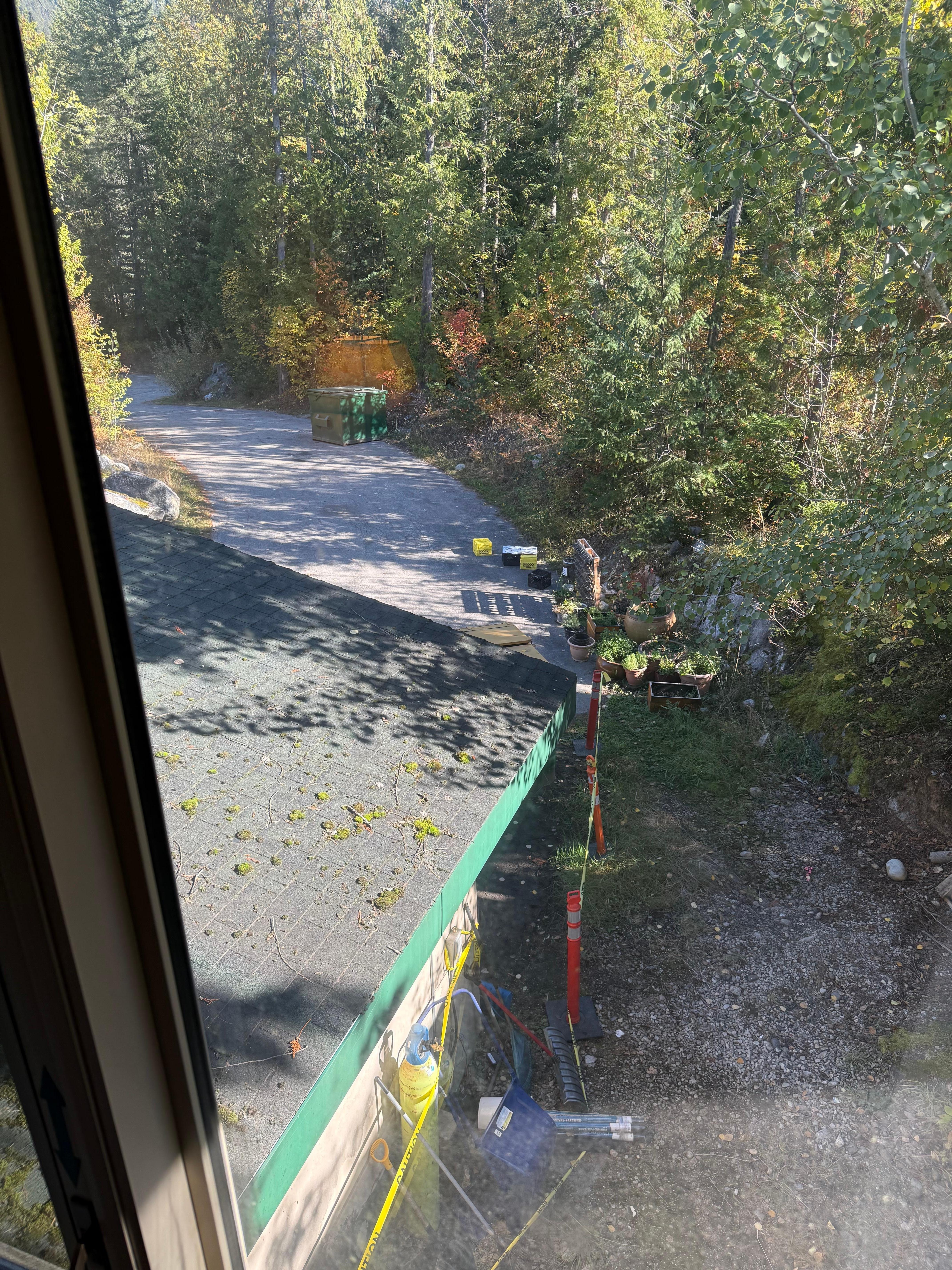 View out of the window