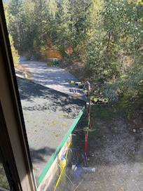 View out of the window