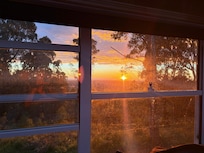 Wake to a wonderful sunrise and birds
