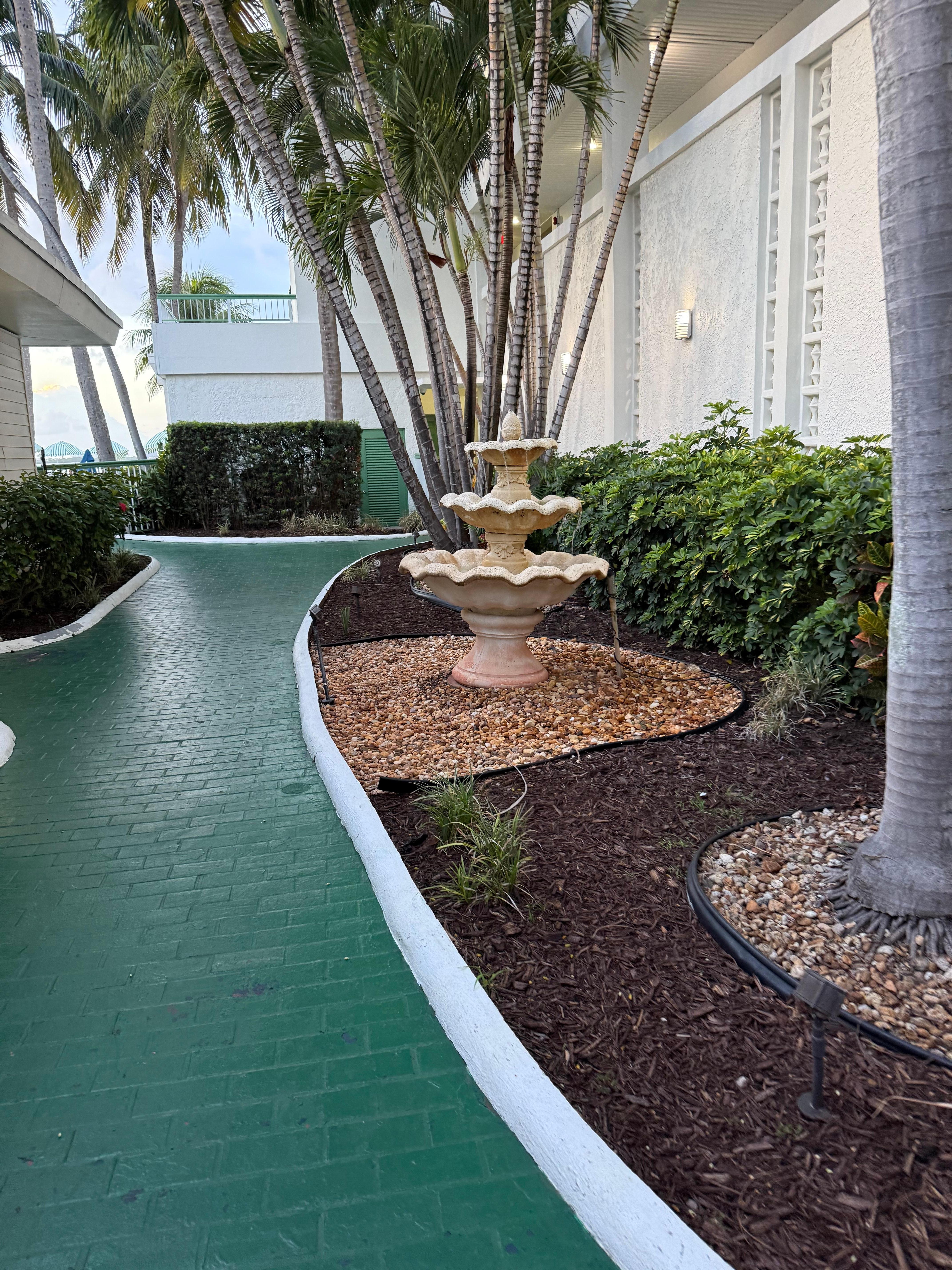 Cute little walk way