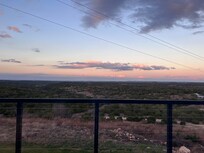 sunset off the upper deck