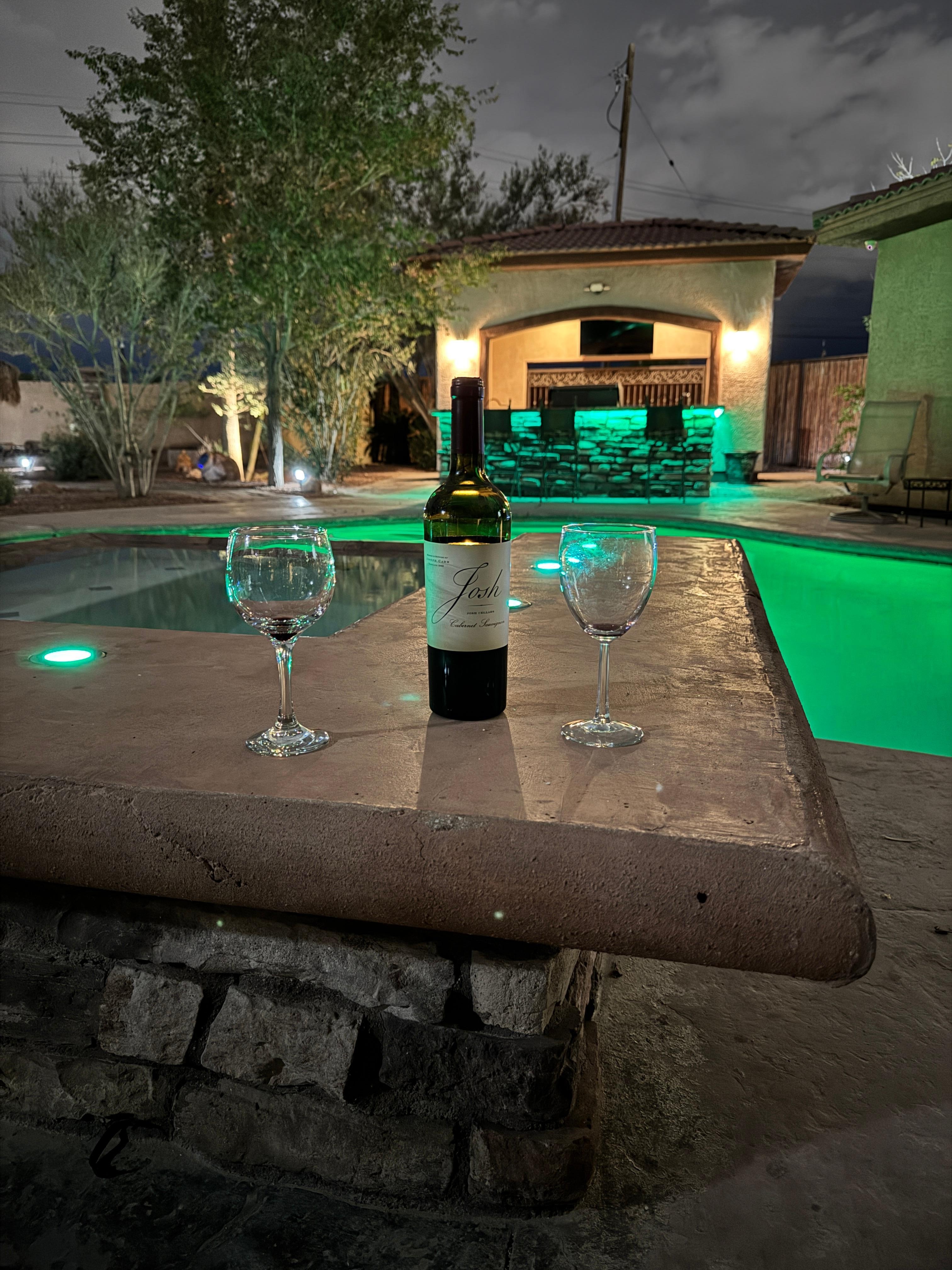 Great place to sit out with a beverage and to smoke a cigar. 