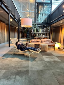 Nice chill out hallway!