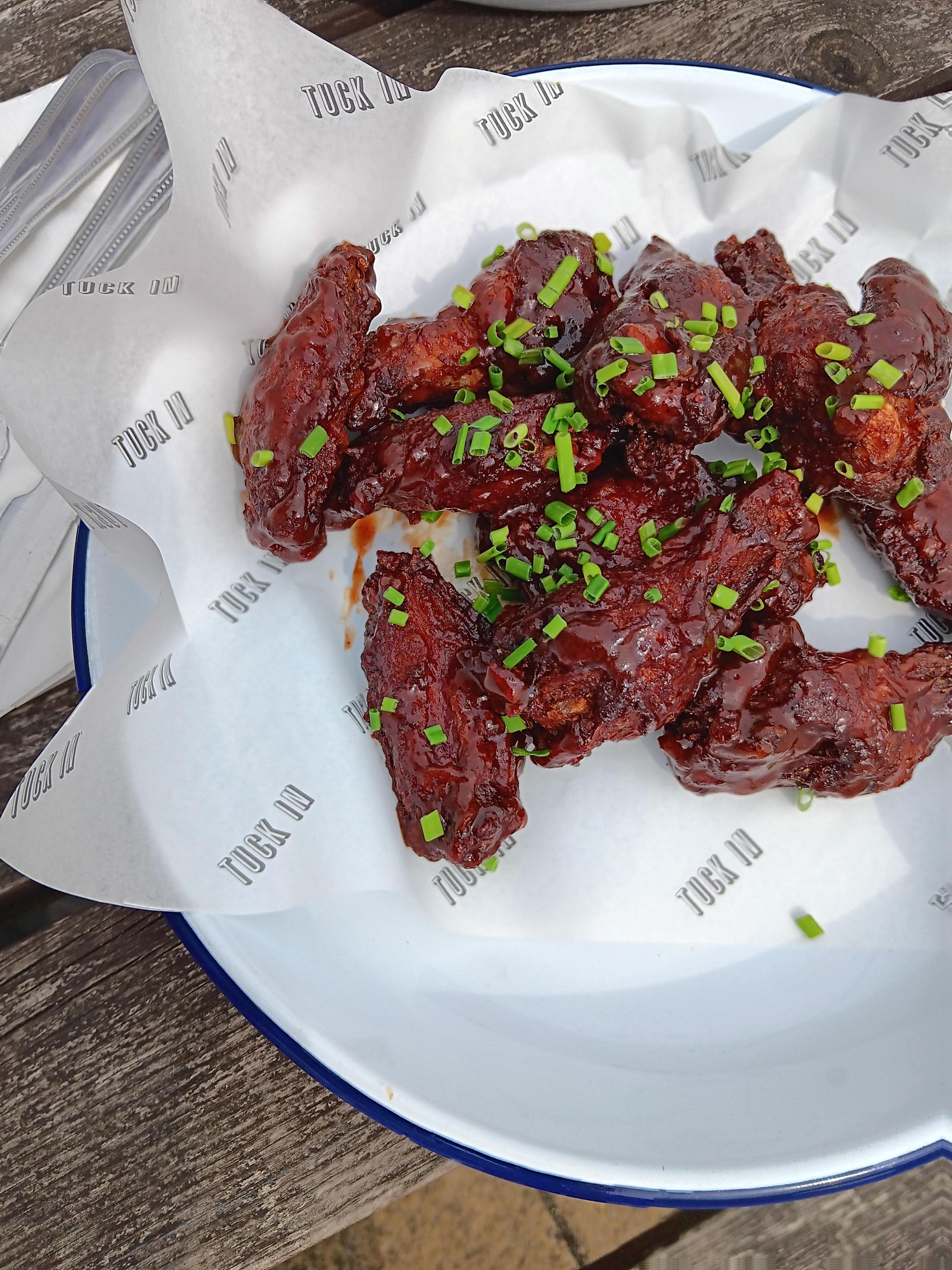 Delicious chicken wings