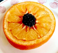 Day 2: First Course - Bruleed Grapefruit
