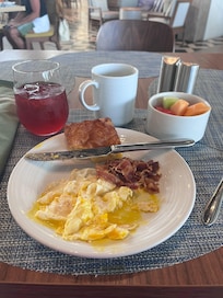 Excellent breakfast options