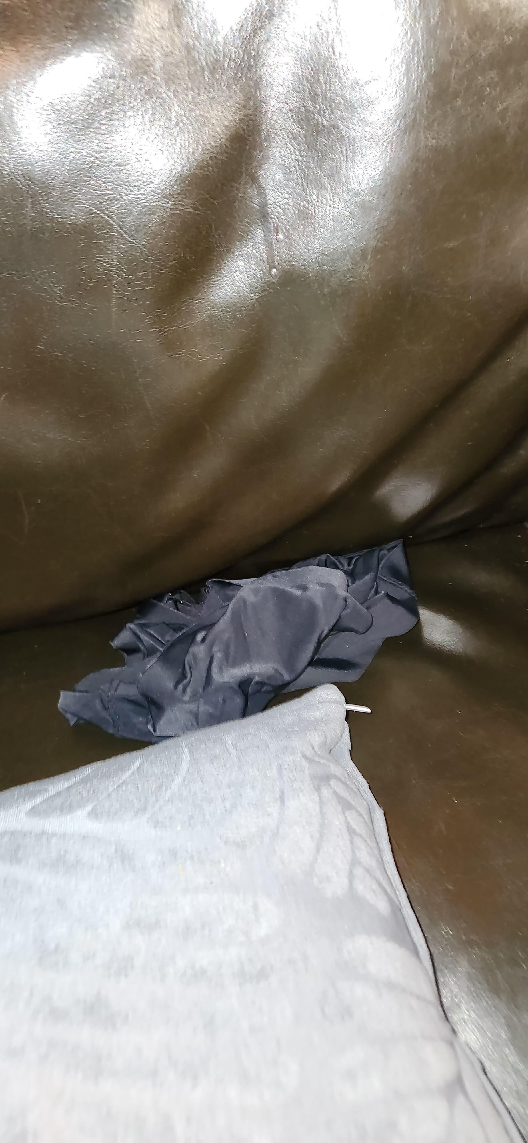 Underwear left by previous guest.