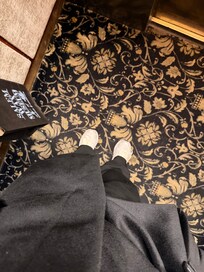 Floors across the common areas are covered with gorgeous carpets.