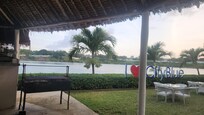At bar looking out to the inlet