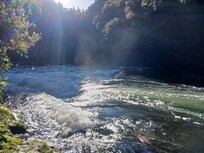 Rapids near Okere Falls, 10mins from hotel.