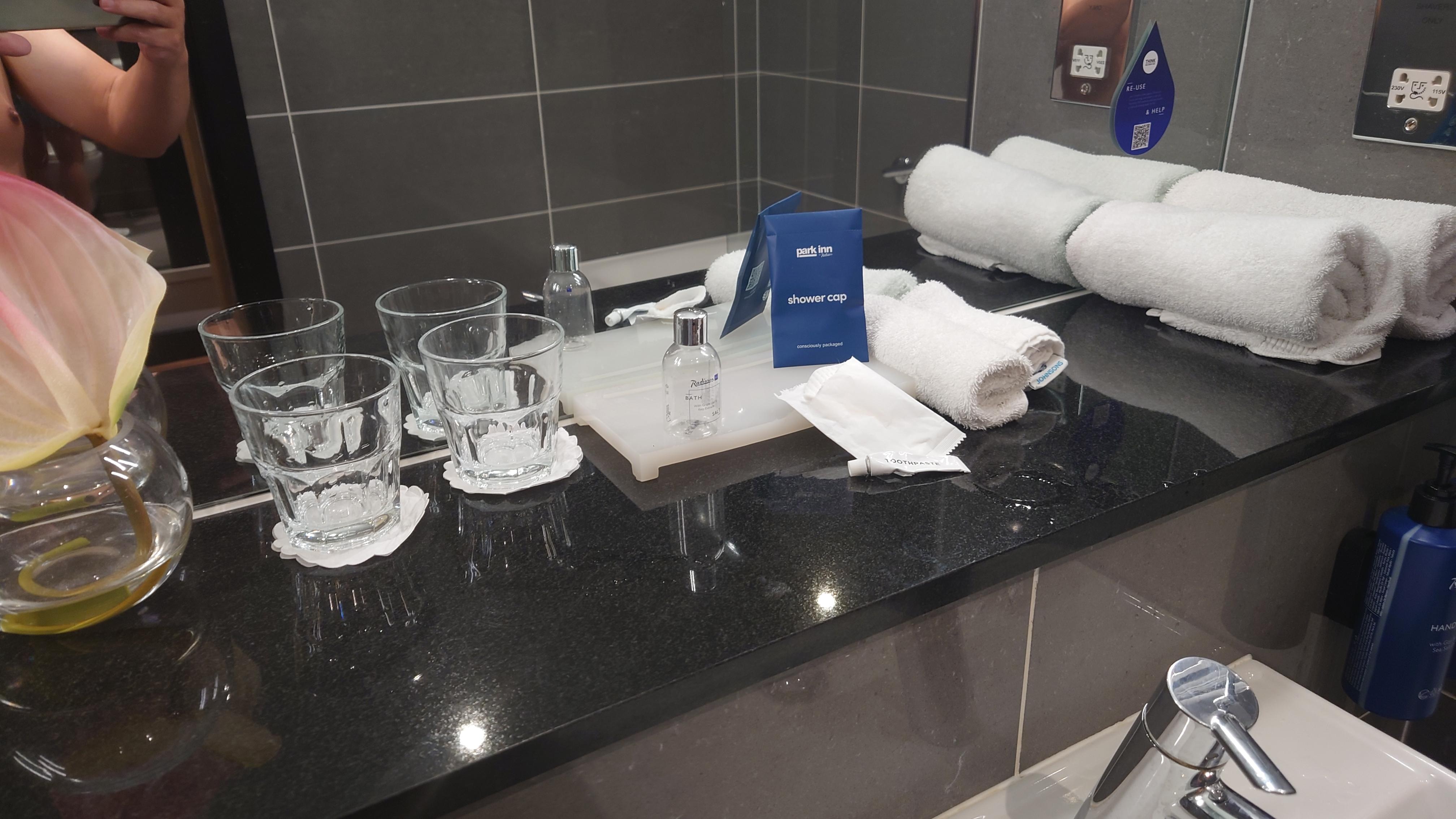 盥洗用品用完沒有每日補充