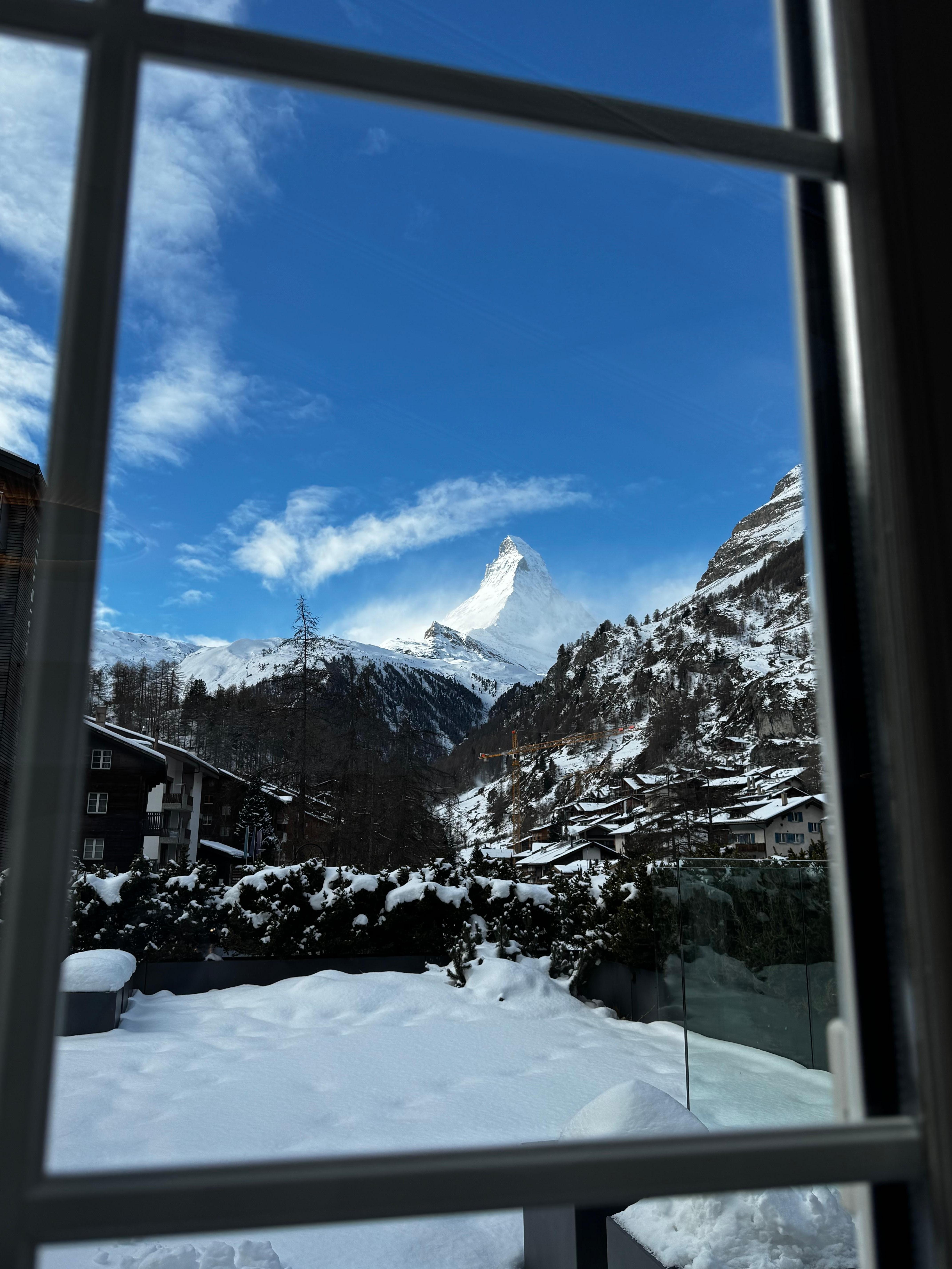 View from breakfast room