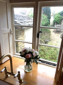 View from the kitchen sink