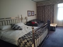 Large bed, very comfy.