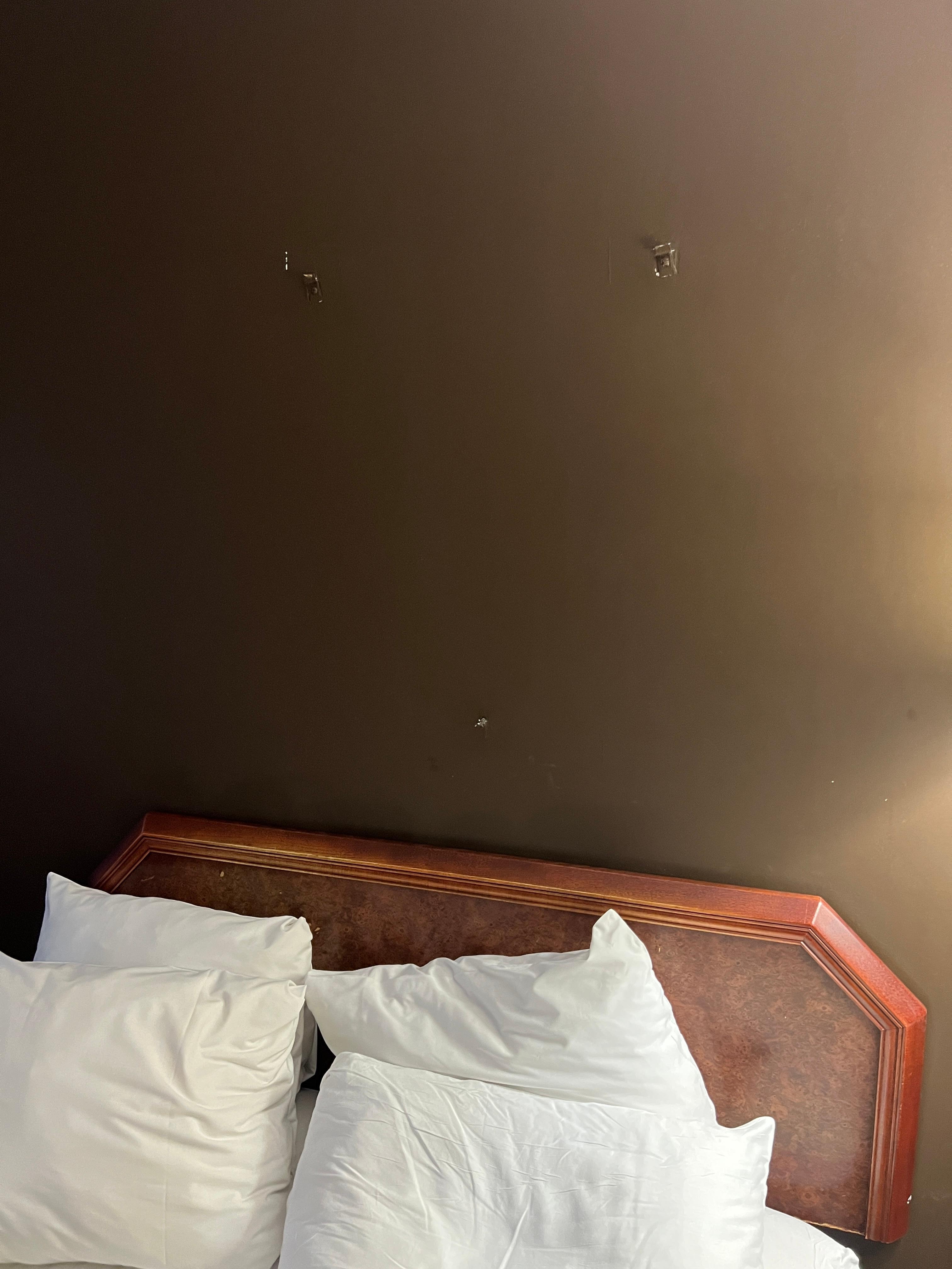 Pictures removed from wall