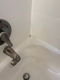 Not the cleanest shower/tub