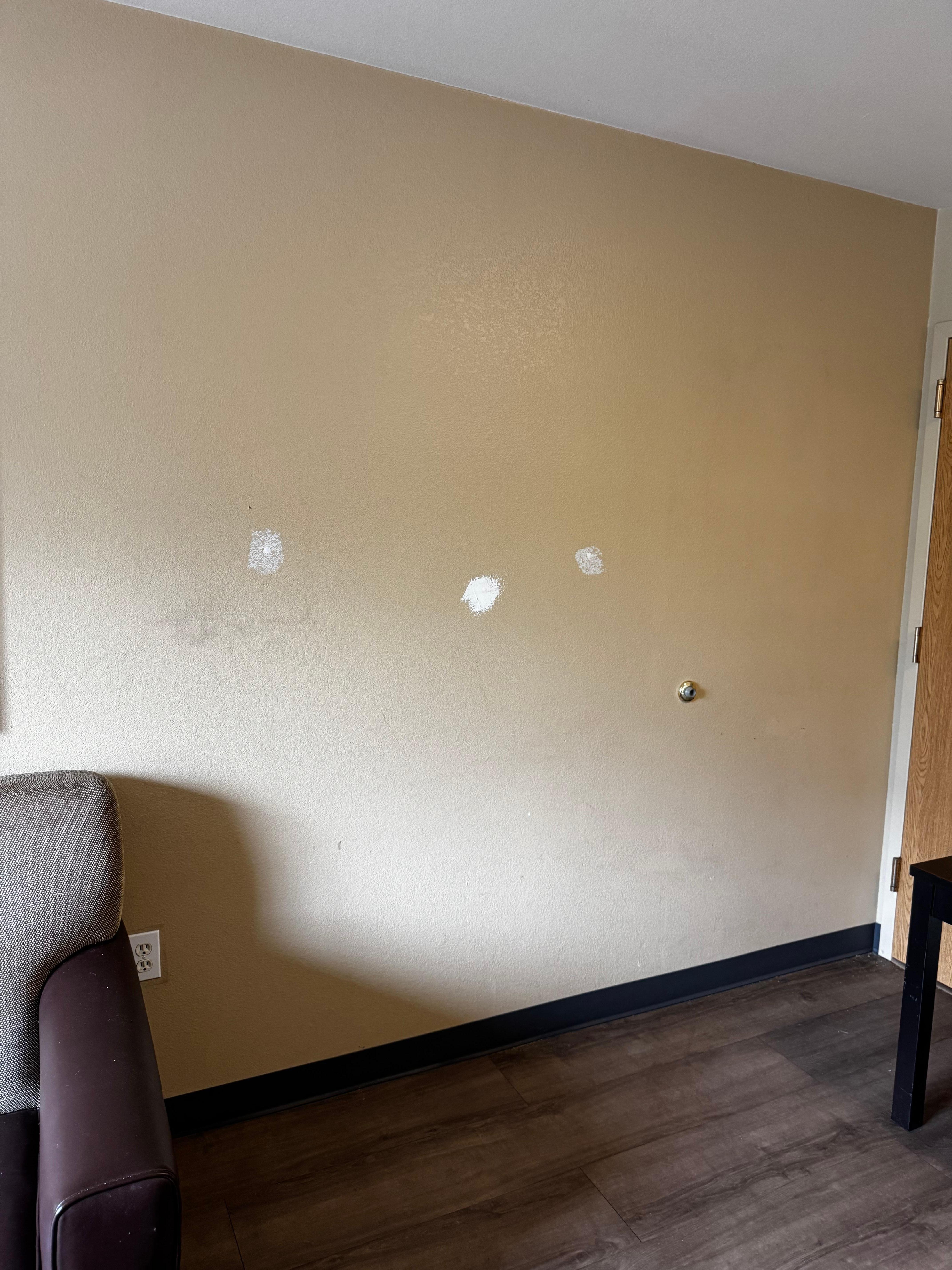 Some wall patches
