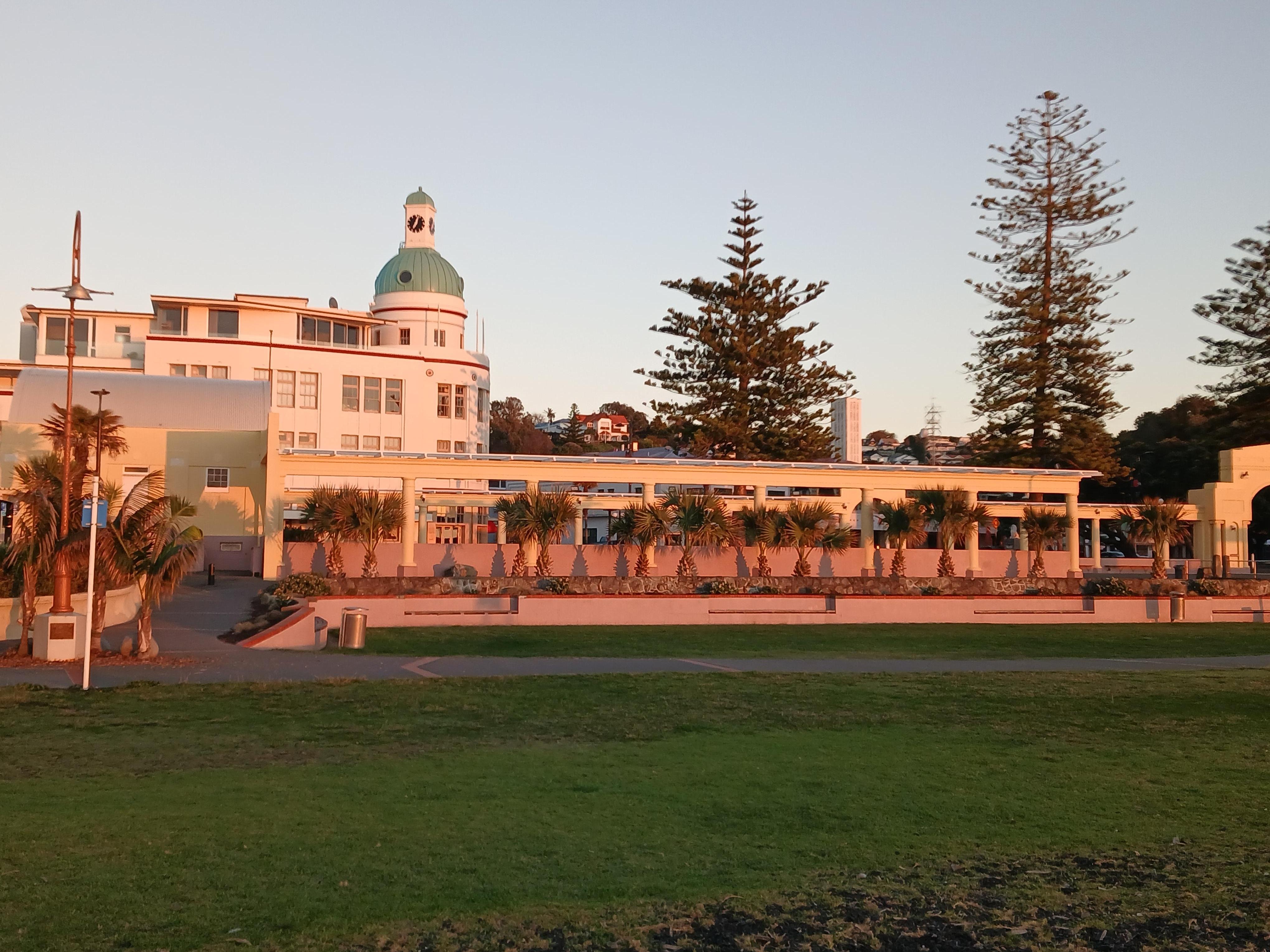 View of area near hotel,  from beachfront.