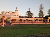 View of area near hotel, from beachfront.