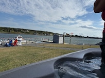 View from the hot tub