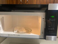 They failed to clean and throw out left overs in microwave.