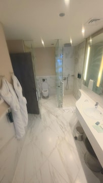 Bathroom was excellent