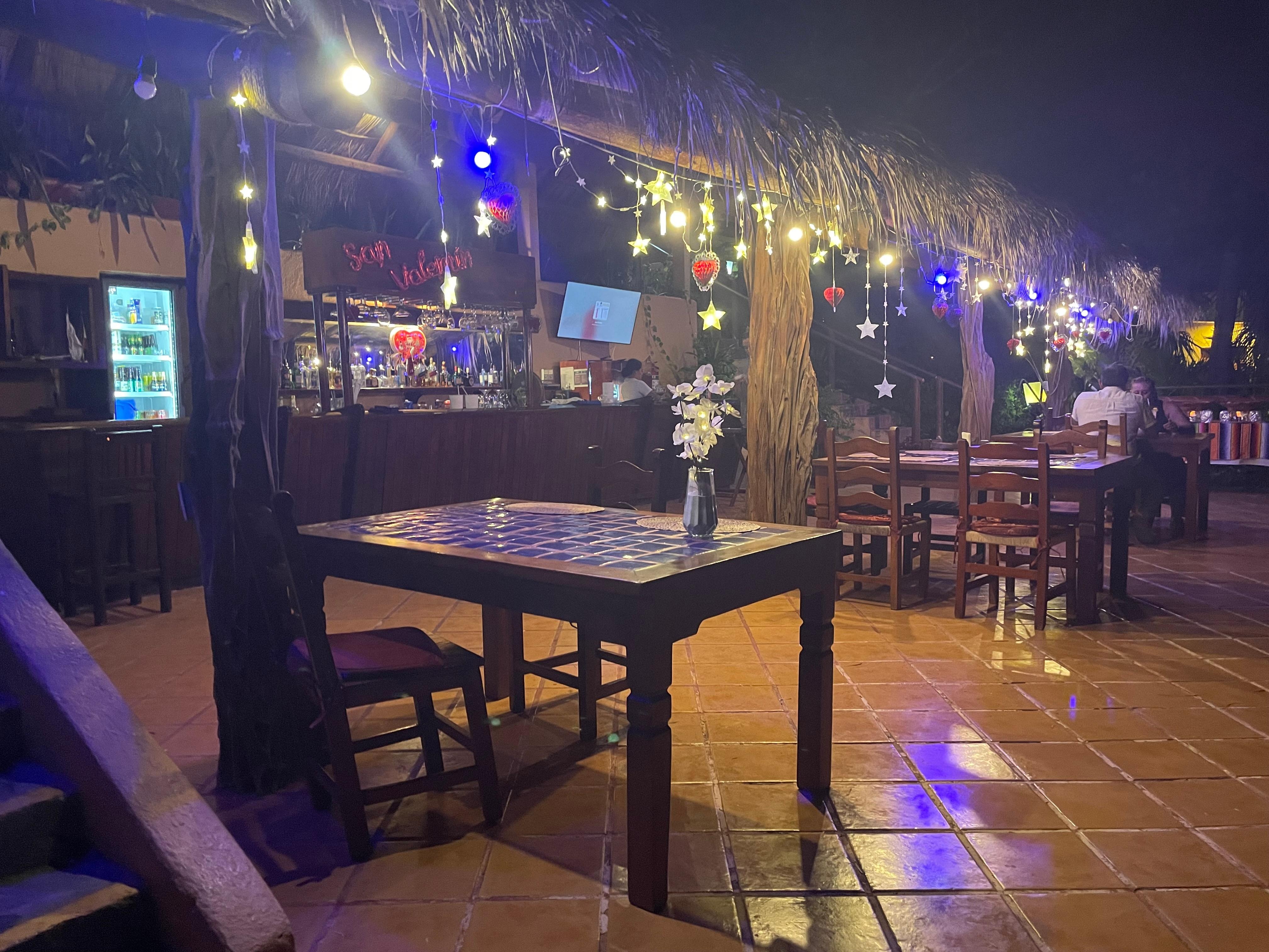 Dinner deck- gorgeous views and best food!