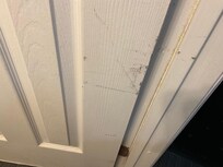 this was the bathroom door.