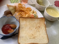 パンの日
ポテトサラダ美味しかった