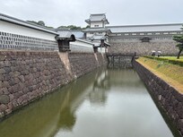 Kanazawa Castle moat.