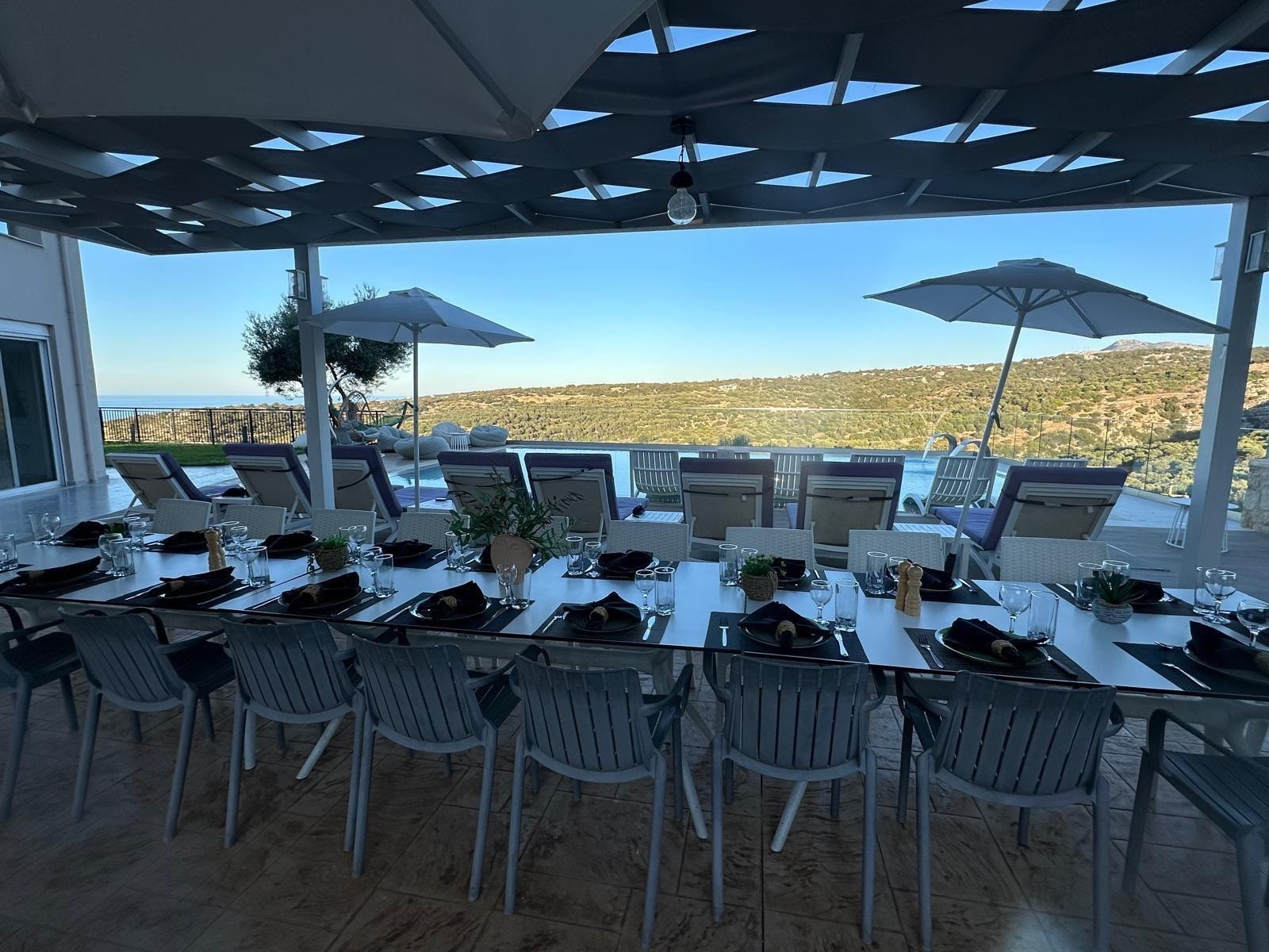 I’d like to share a photo of our guests but … privacy! 