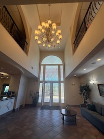 Vintage lobby