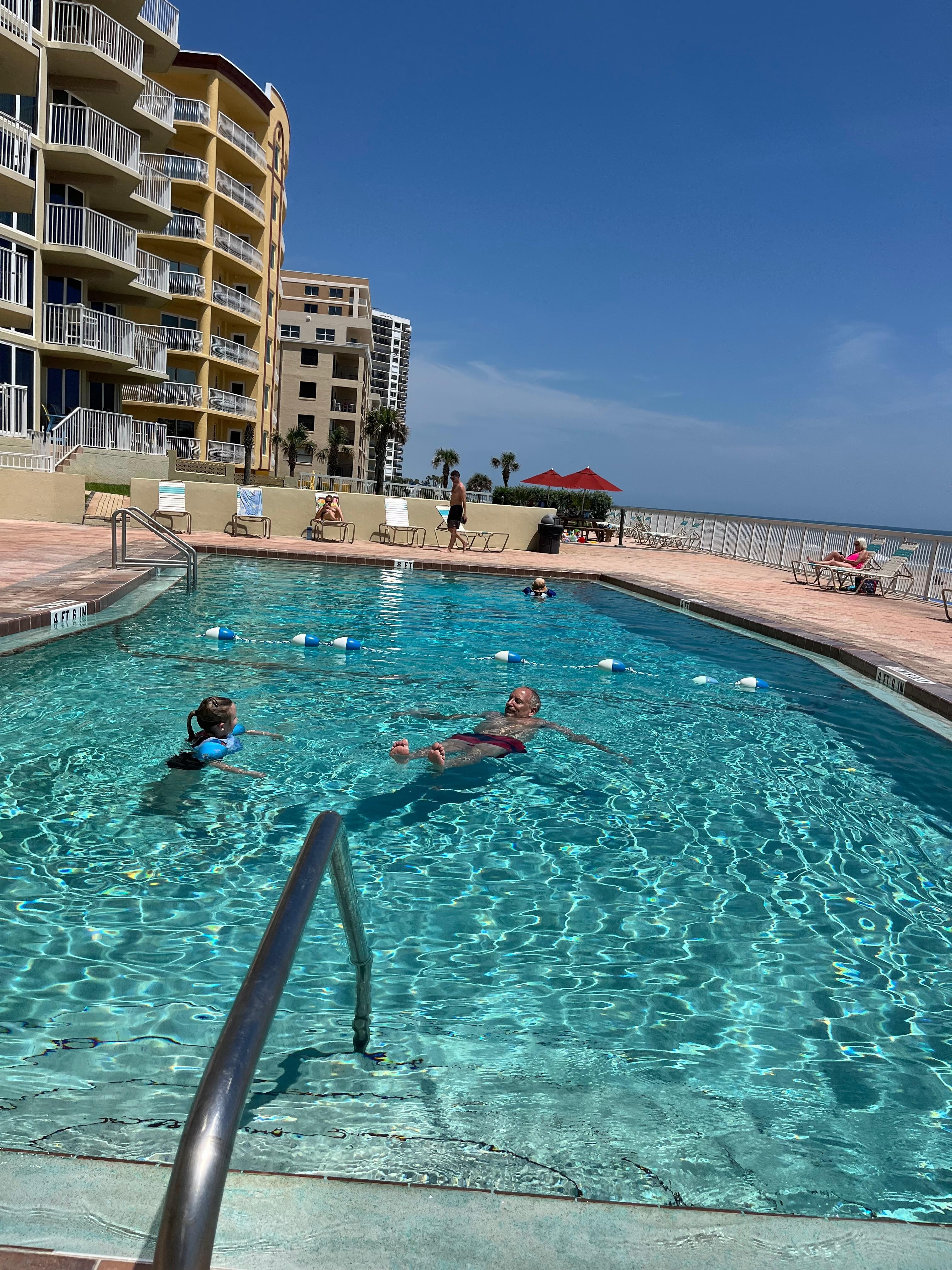 Pool was well maintained 