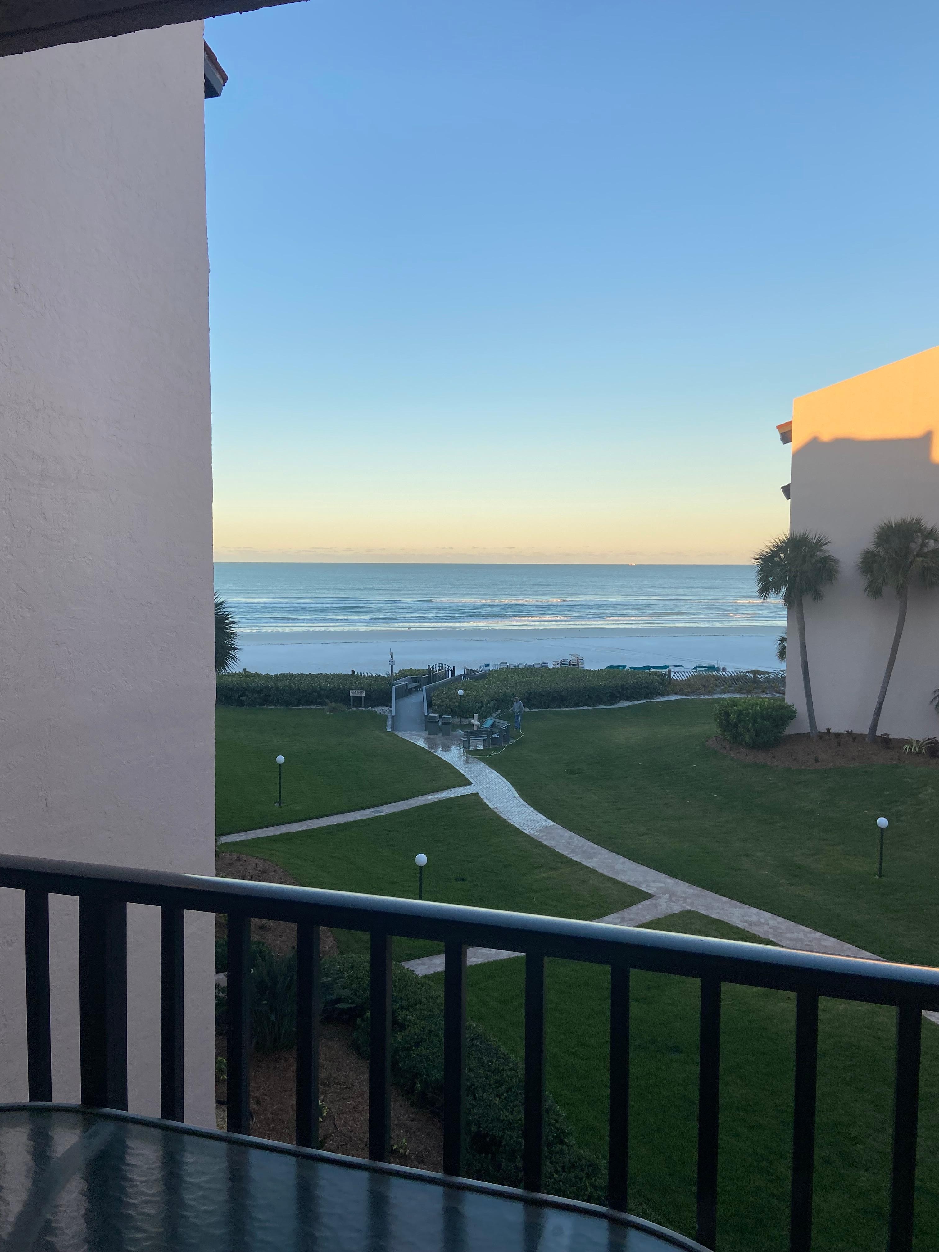 Great view from the room / balcony 