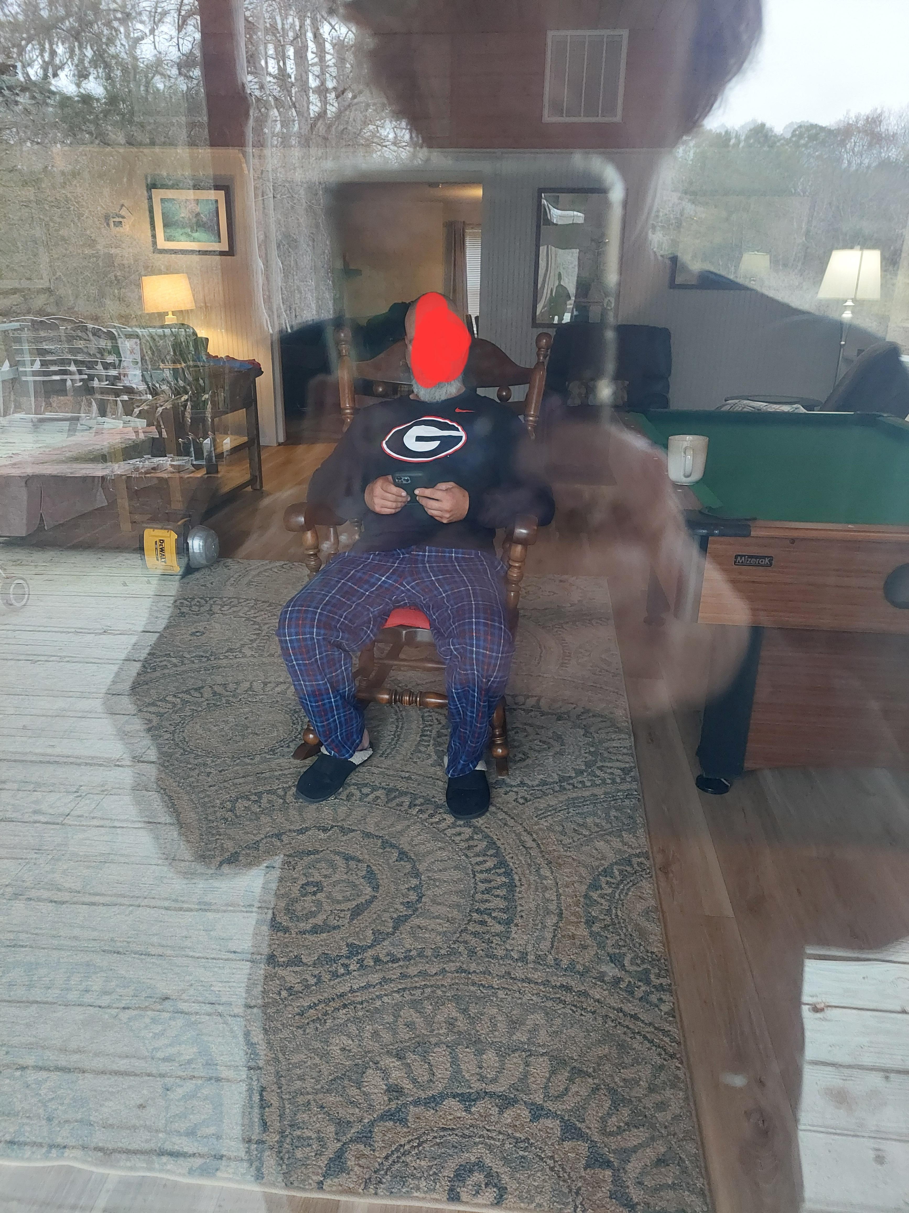 Best seat in the house.