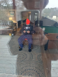 Best seat in the house.