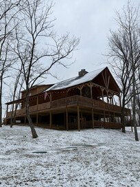 Woke up to a beautiful snow