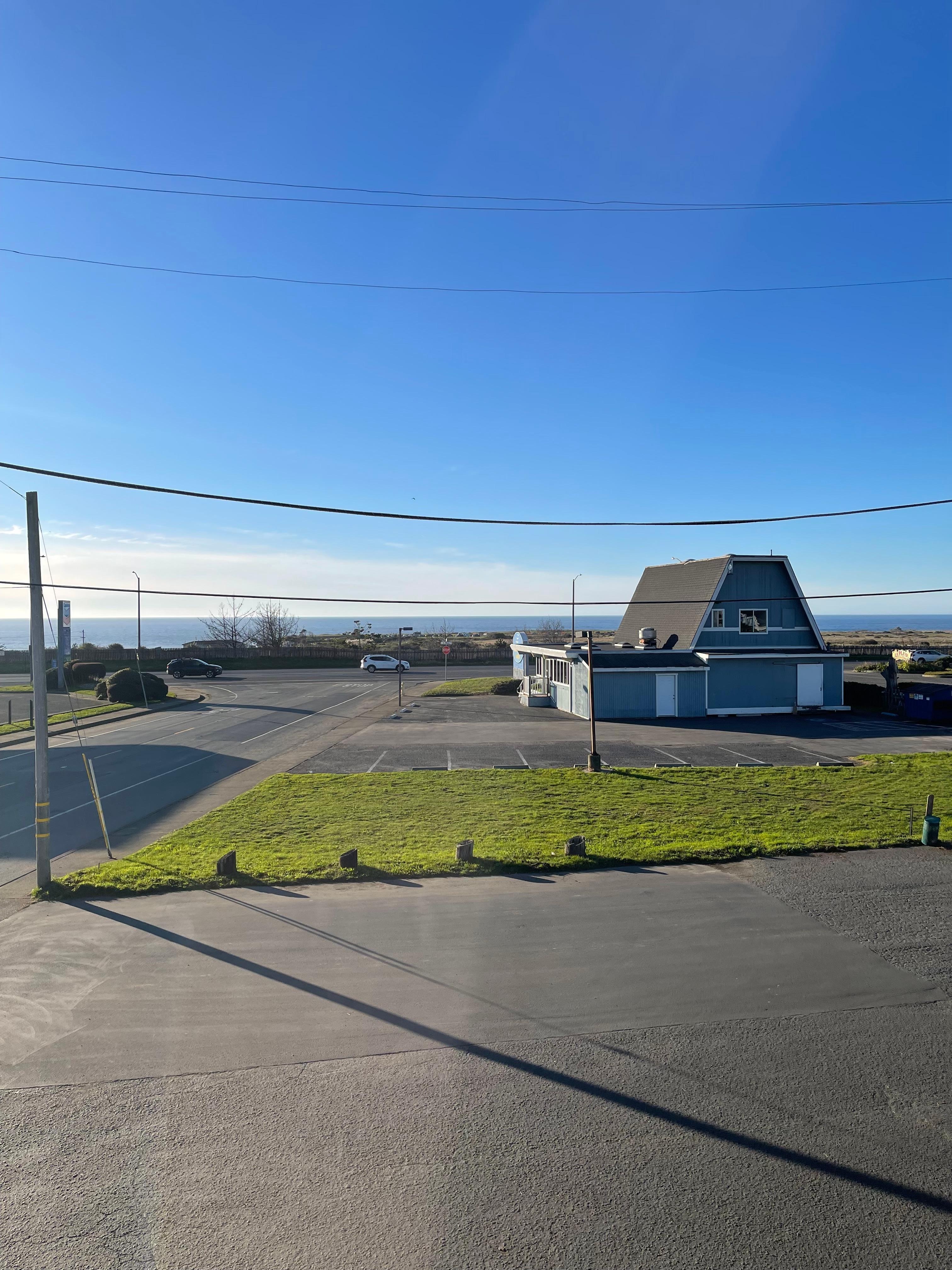 Our partial ocean view. 