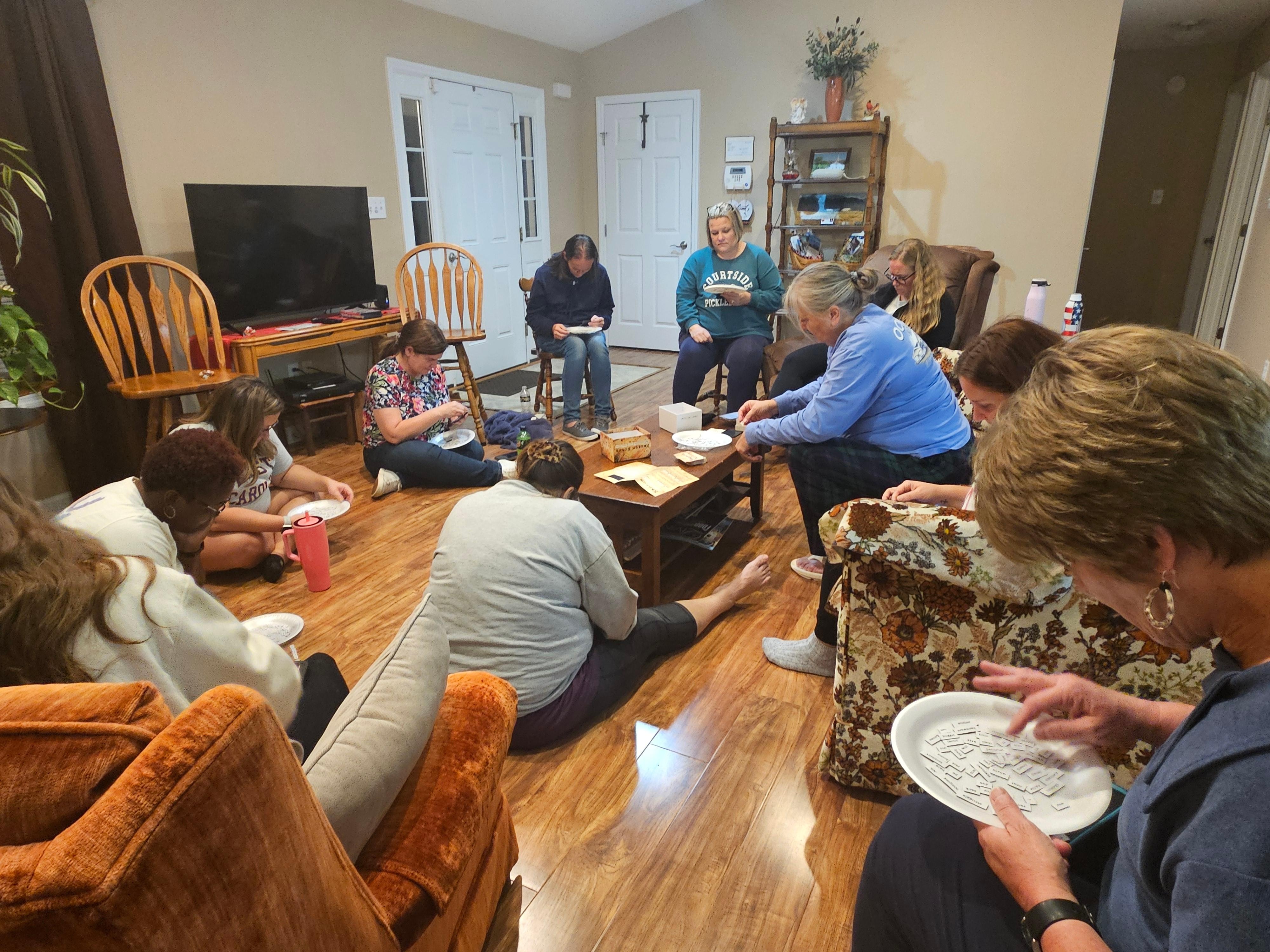 Love the openness for all of us from both houses to get together and play games and fellowship!!