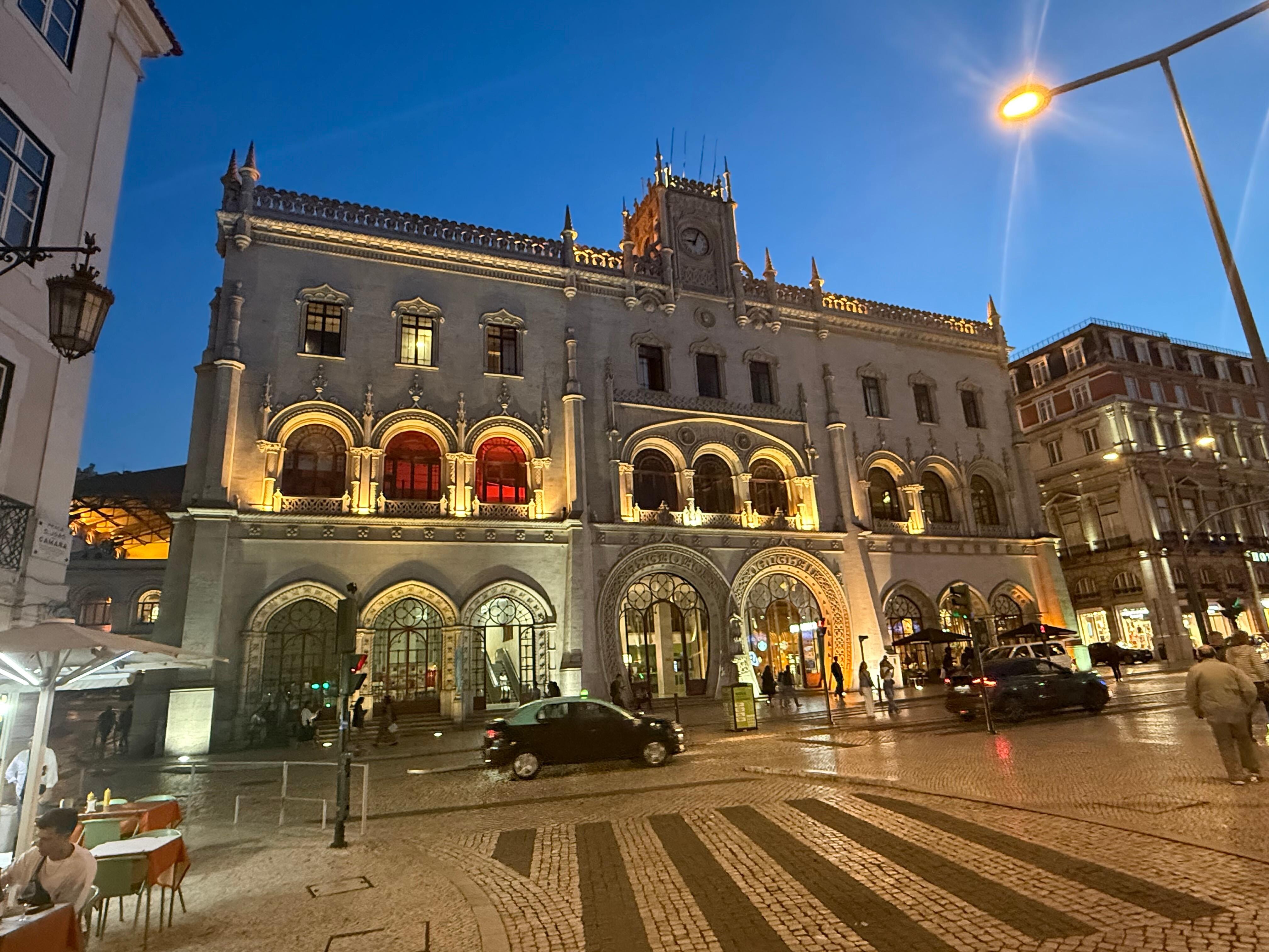 Rossio train station is newrby