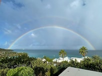 rainbow morning view