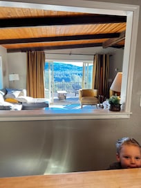 Bright and sunny morning light.