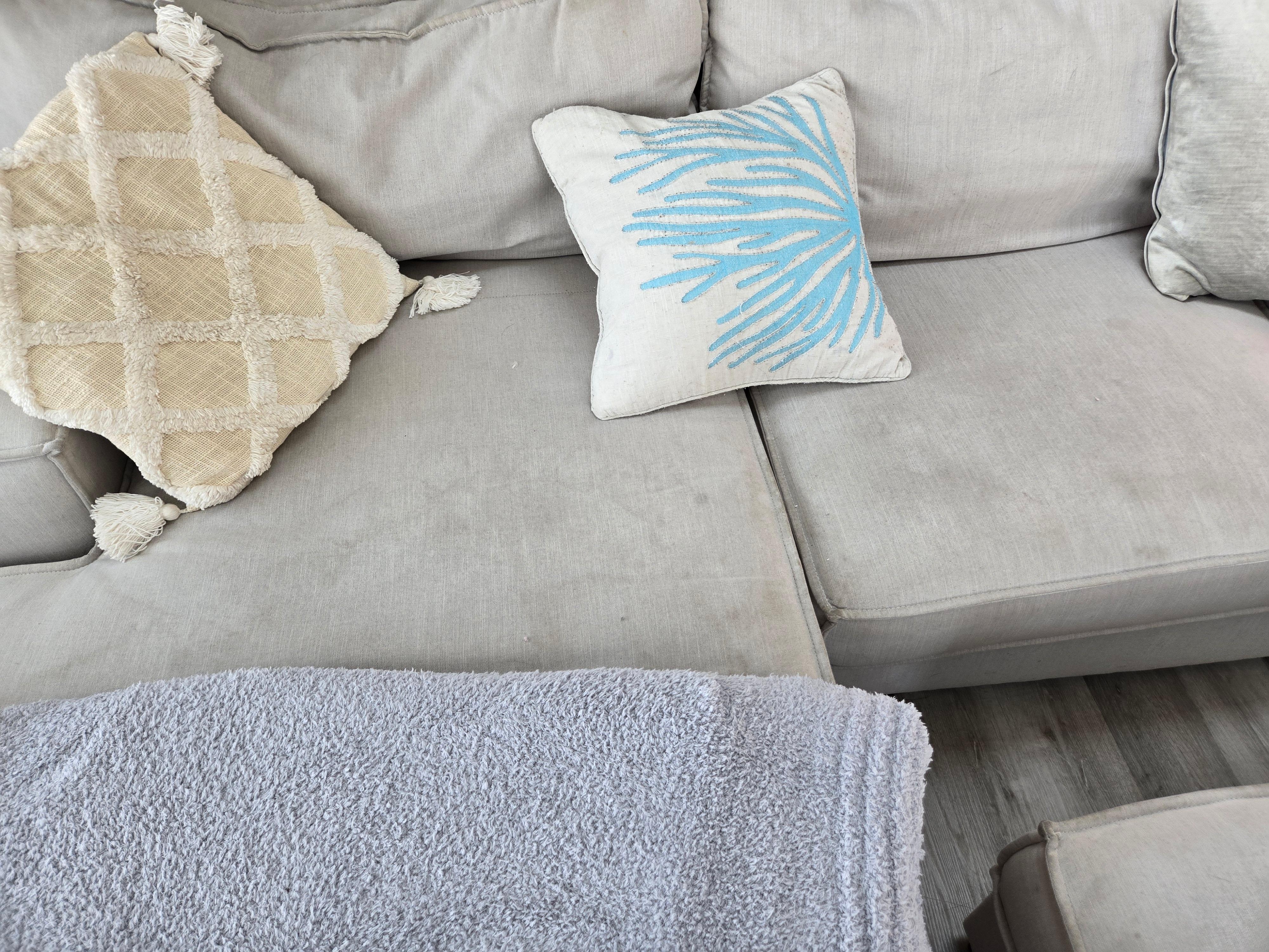 Stained indoor furniture