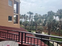 Beautiful balcony view